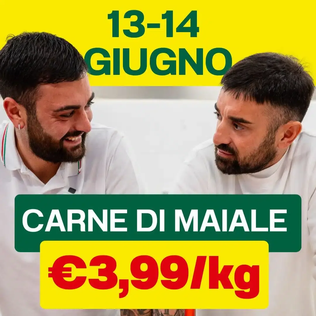 Offerta carne di maiale Todis Fratelli Napoletano