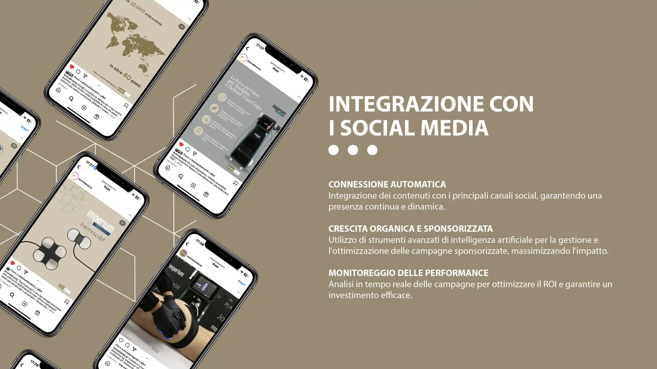 Social media e campagne AI Brera Medical