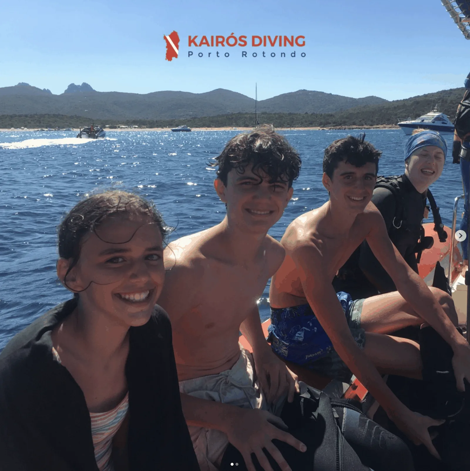 Diving Center Costa Smeralda Kairos — lavorazione 5