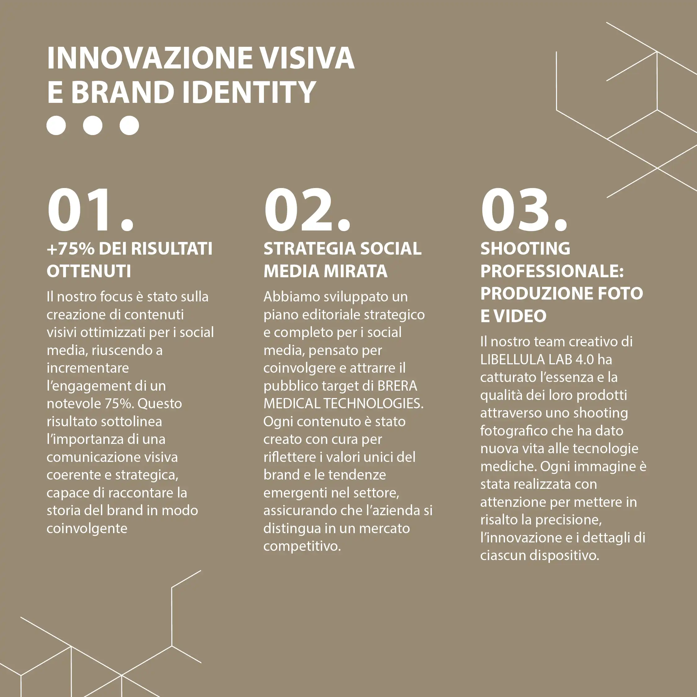 Visual design mobile e social Brera Medical