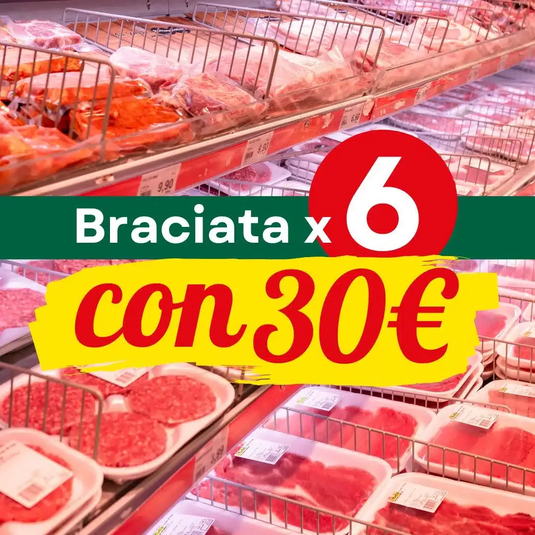 Offerta braciata carne Todis Fratelli Napoletano