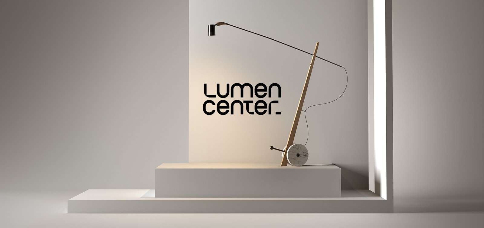 Case study Lumen Center Italia — Design · Illuminazione di lusso. Brand identity rinnovata e crescita lead B2B/contract