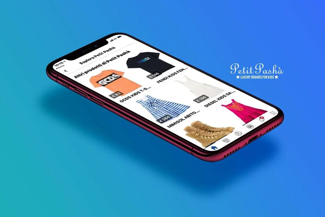 Contenuto Facebook e-commerce Petit Pasha