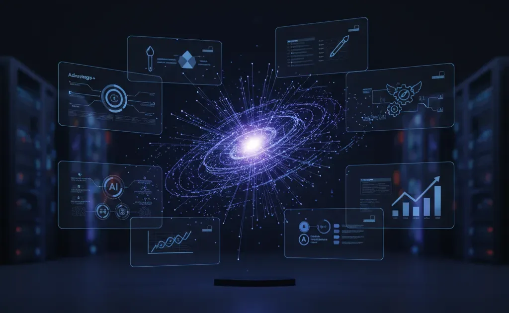 Dashboard Meta Ads 2026 con Advantage+, Andromeda e creatività AI per campagne Facebook e Instagram